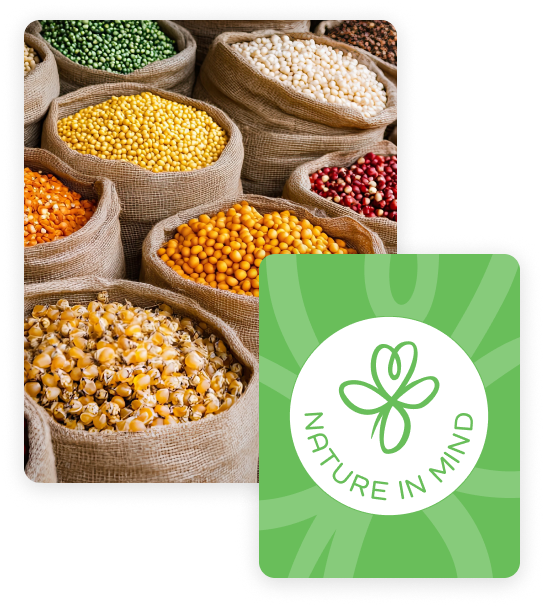 Grains and Nature in Mind Logo
