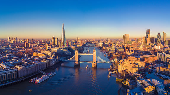 London aerial view