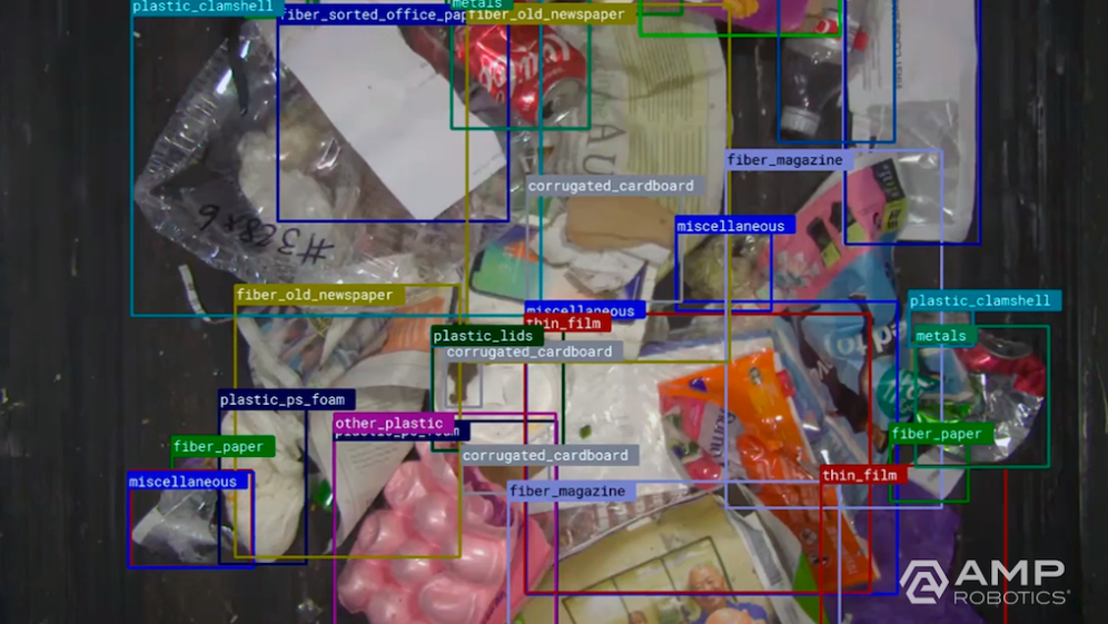 AI sorting of mixed plastics