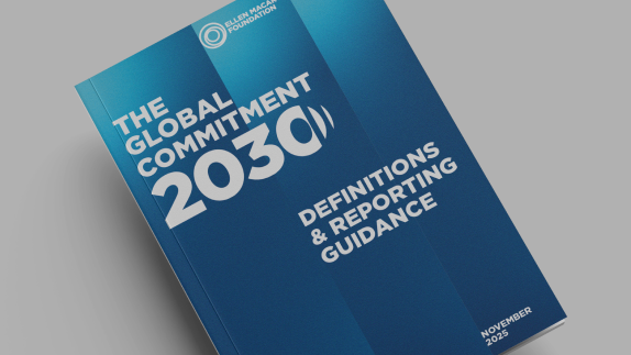Global commitment 2030 guidance and reporting cover