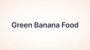 Green Banana Food logo