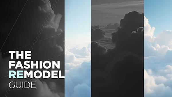 Clouds in a blue sky