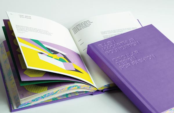 Picture of the circular design for fashion book