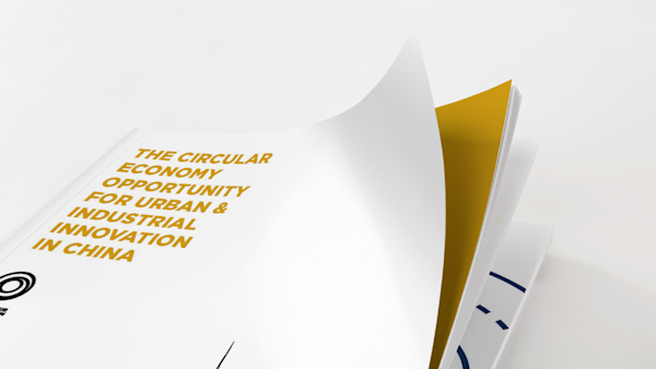 Circular economy in China report front cover