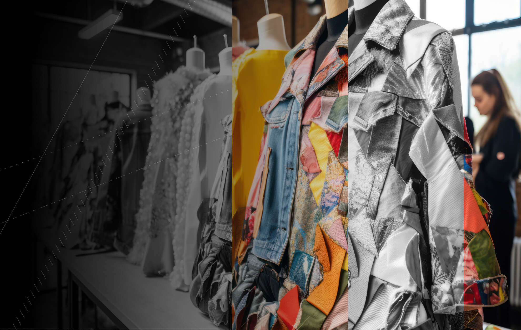 Clothes on a manikin