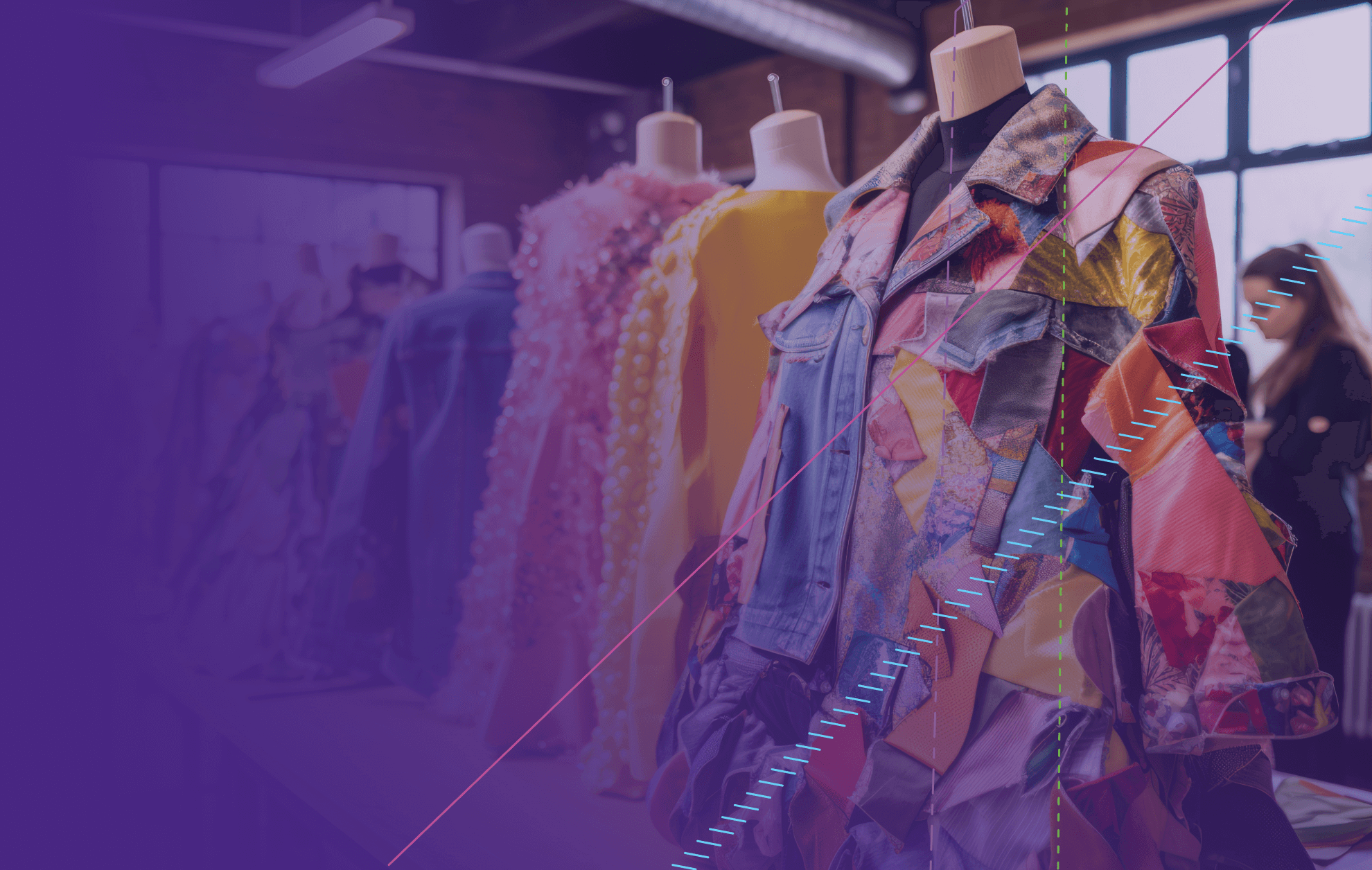 clothes on a manikin