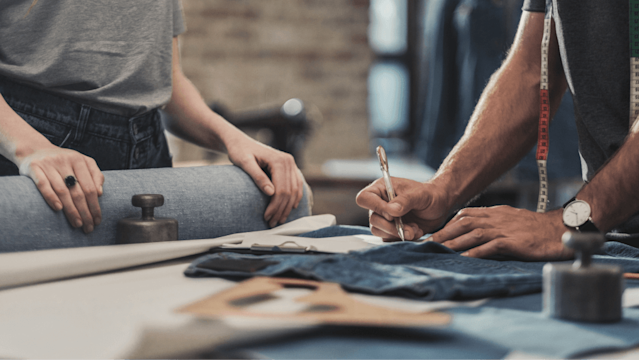 People making clothes