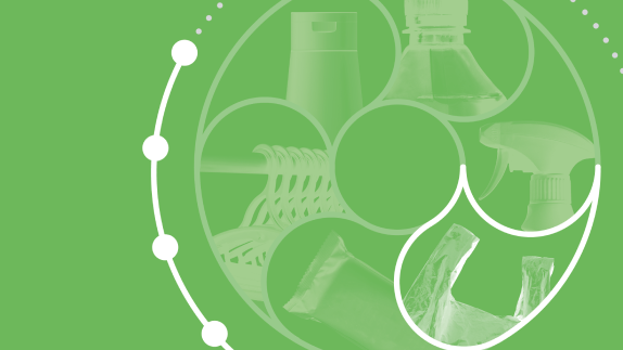 Abstract image showing products