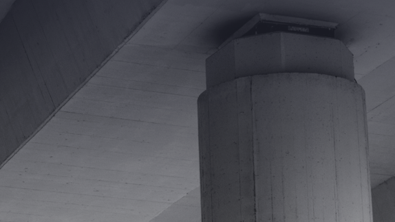 Macro image of concrete building