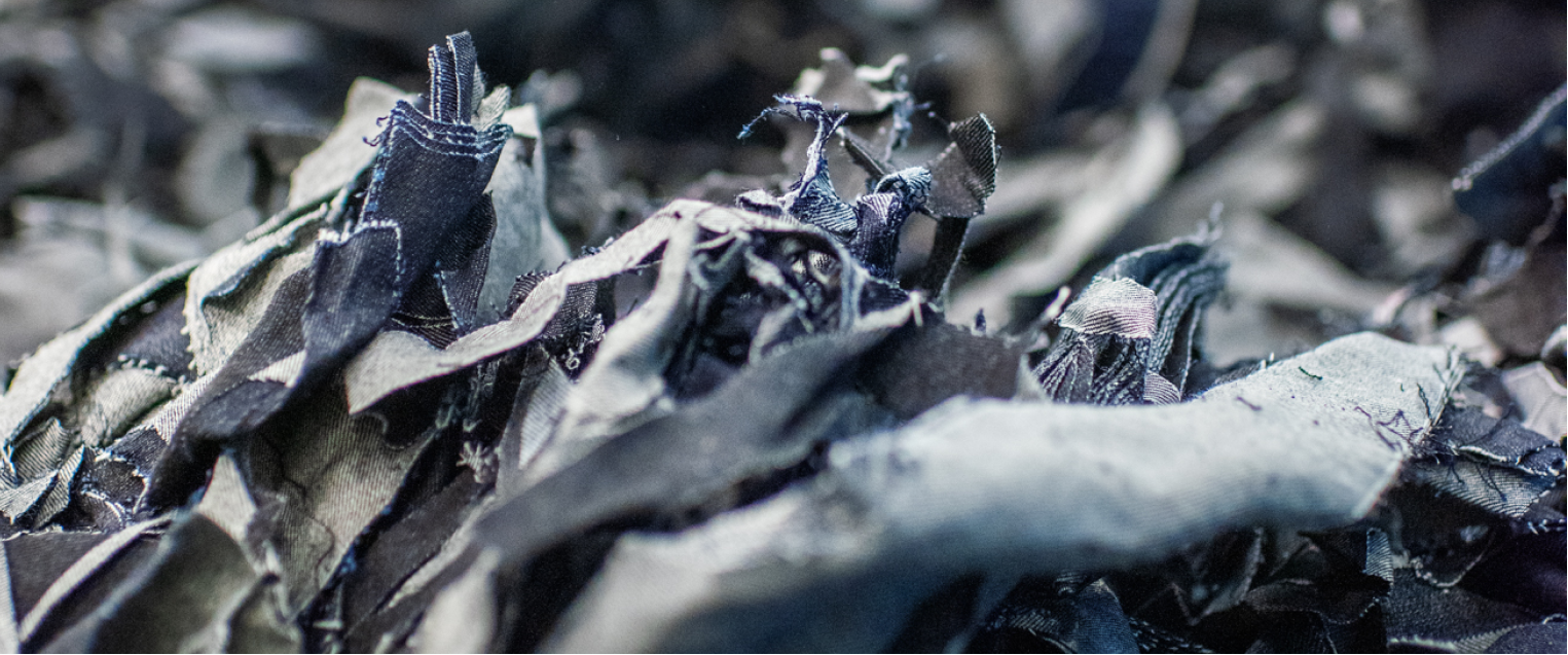 Close up of textiles