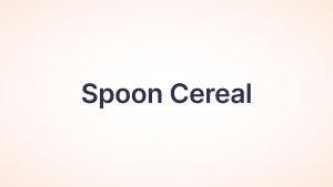 Spoon Cereal logo