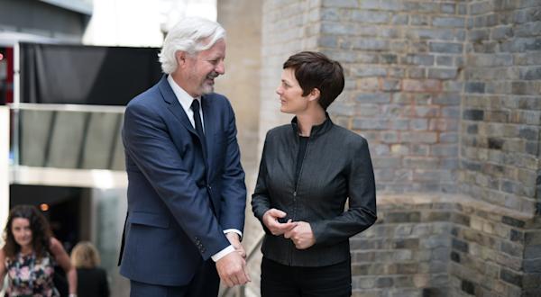 Ellen MacArthur and Andrew Morlet