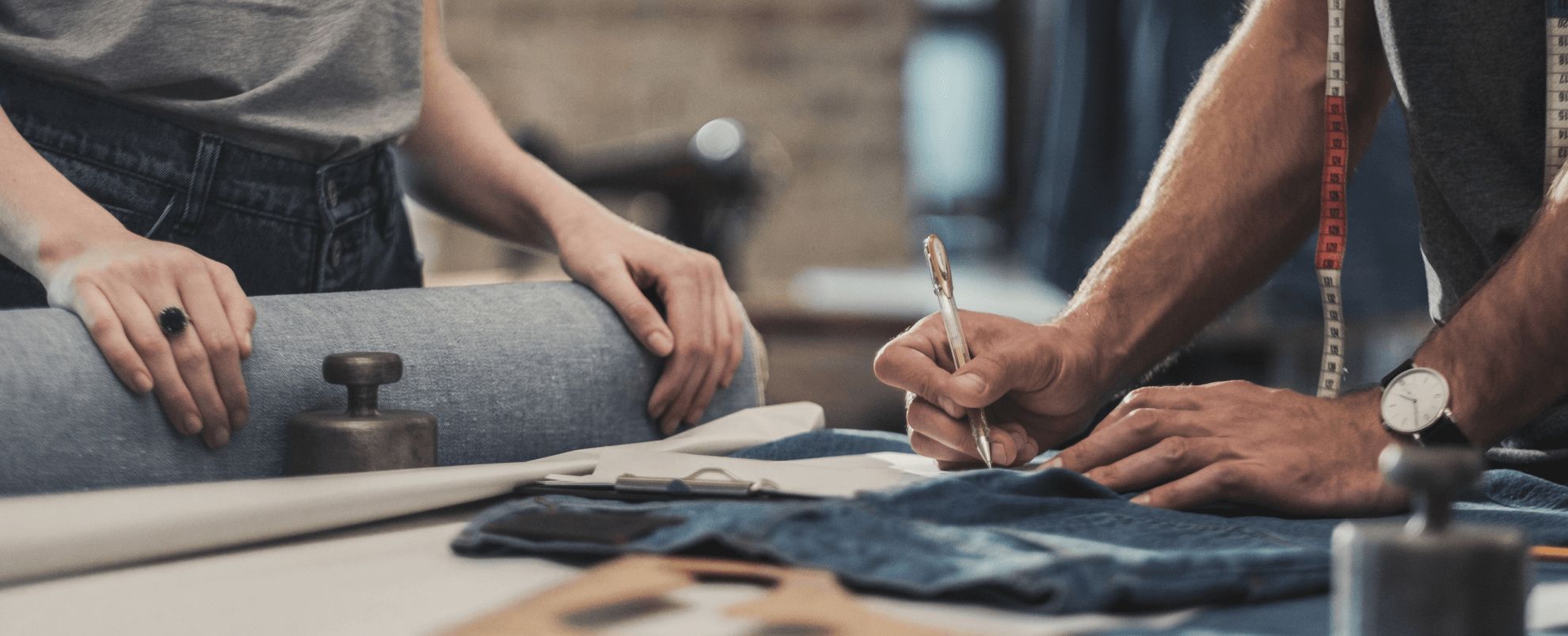 People making clothes