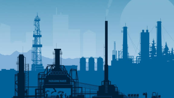 illustration of factory