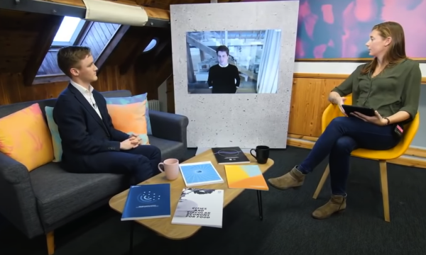 people having a discussion