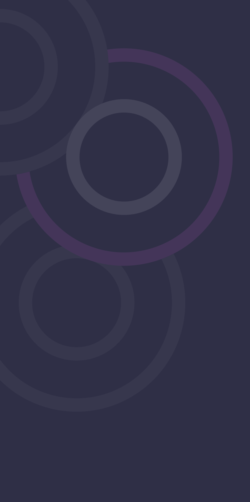 Coloured circles on core grey background