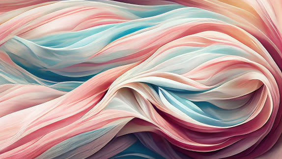 Flowing material