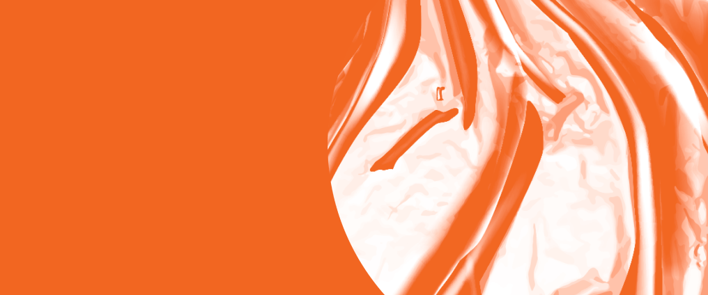 orange background with textured image