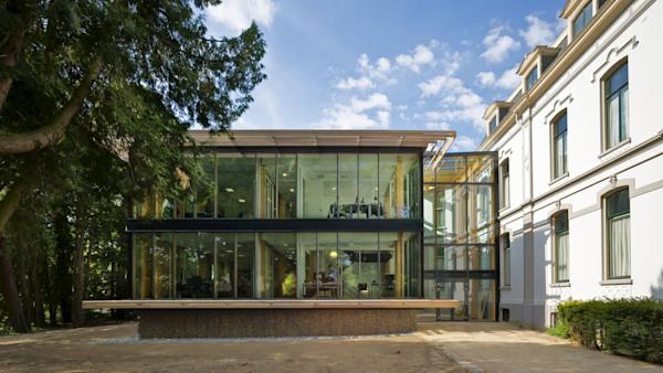 Photo of glass building