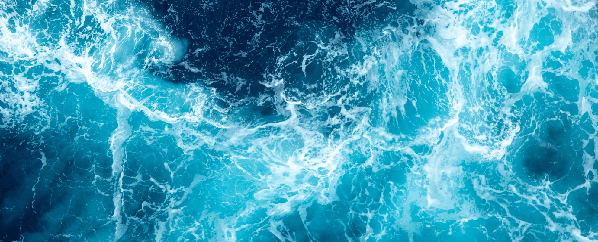 Ocean from above
