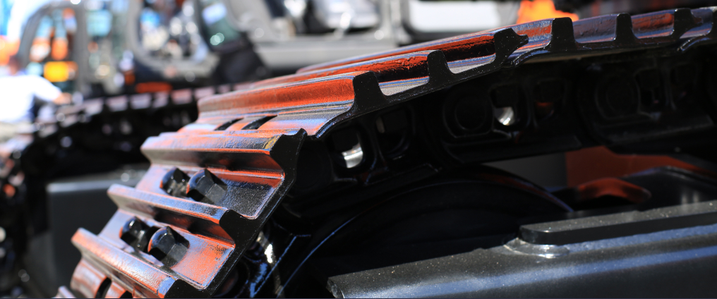 Construction machinery tracked wheels