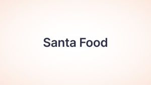 Santa Food logo