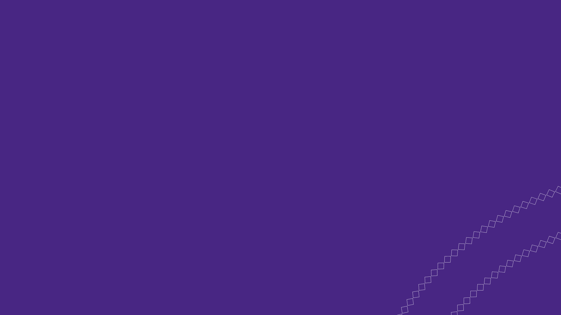 Circle pattern on purple background