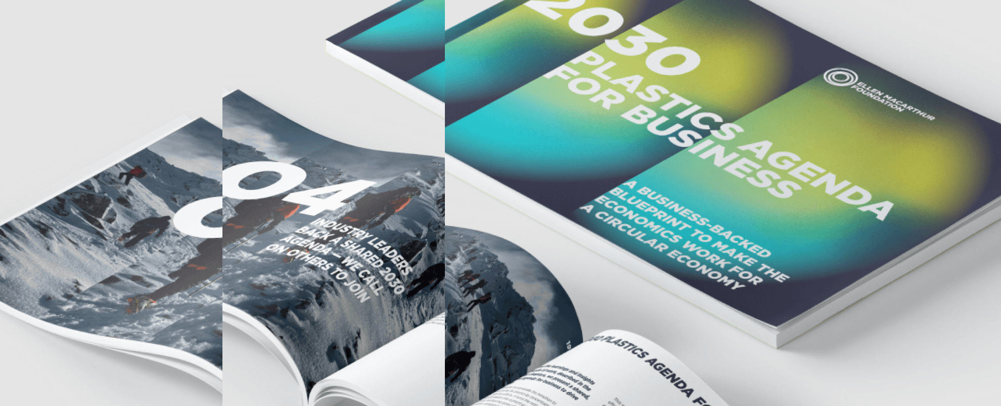 Plastics agenda report cover