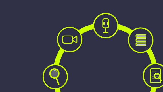 Diagram showing a range of resources