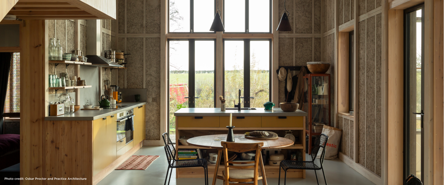 Interior of flat house