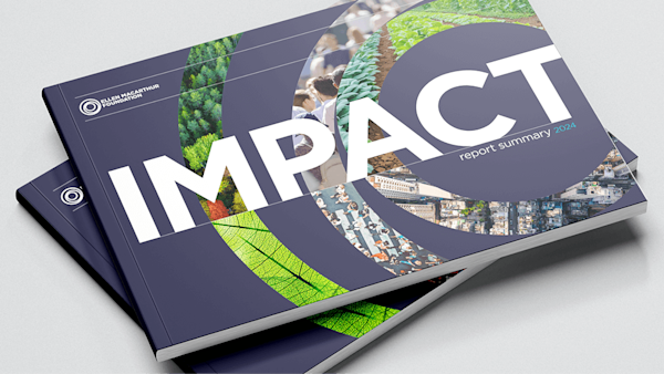 Annual impact report 2024 front cover