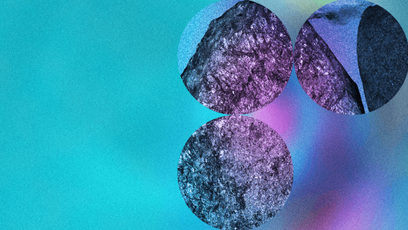 Coloured gradient pattern