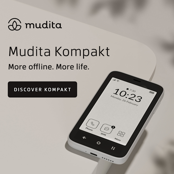 Mudta Mudita Kompakt & Embracing Mindfulness in the Digital Age | Mudita