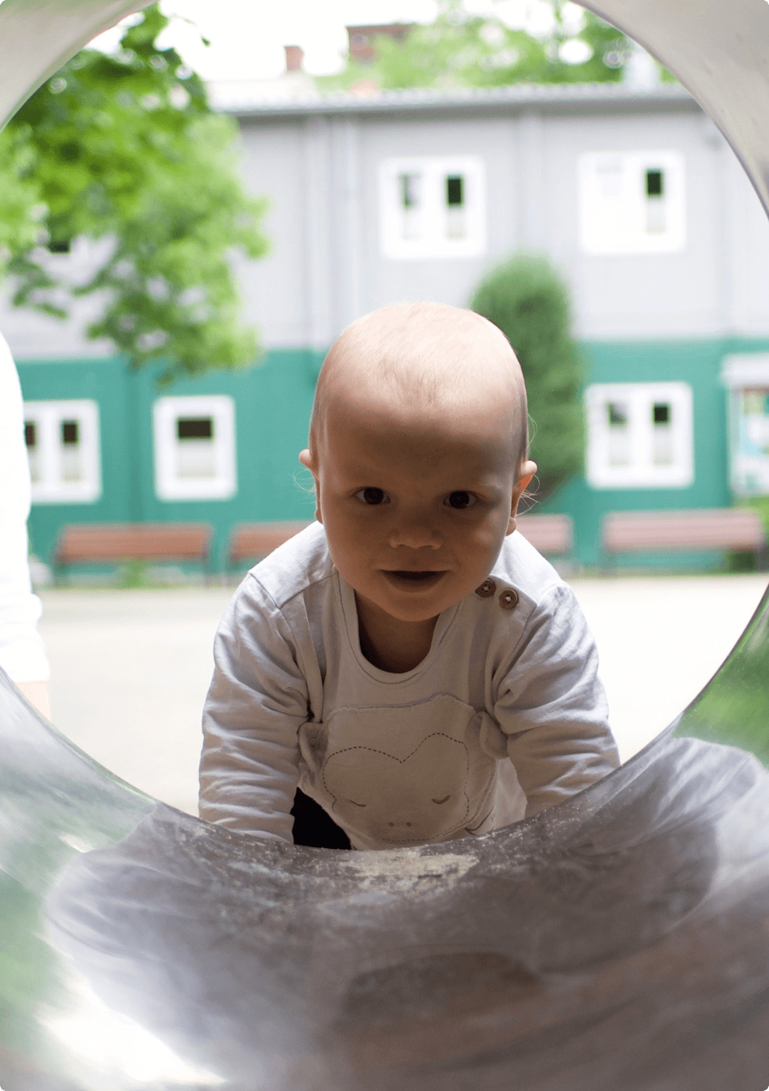 Children are more vulnerable to radiation.