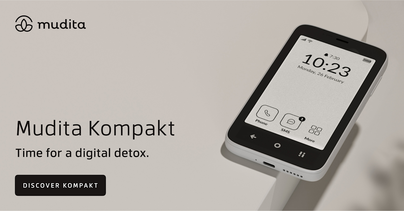 Mudta Mudita Kompakt & Embracing Mindfulness in the Digital Age | Mudita