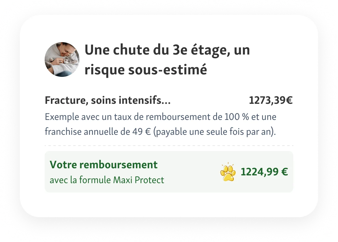 Une chute du 3e étage