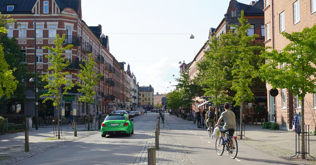 Mortgage bild i stadsmiljö Lendo bolån