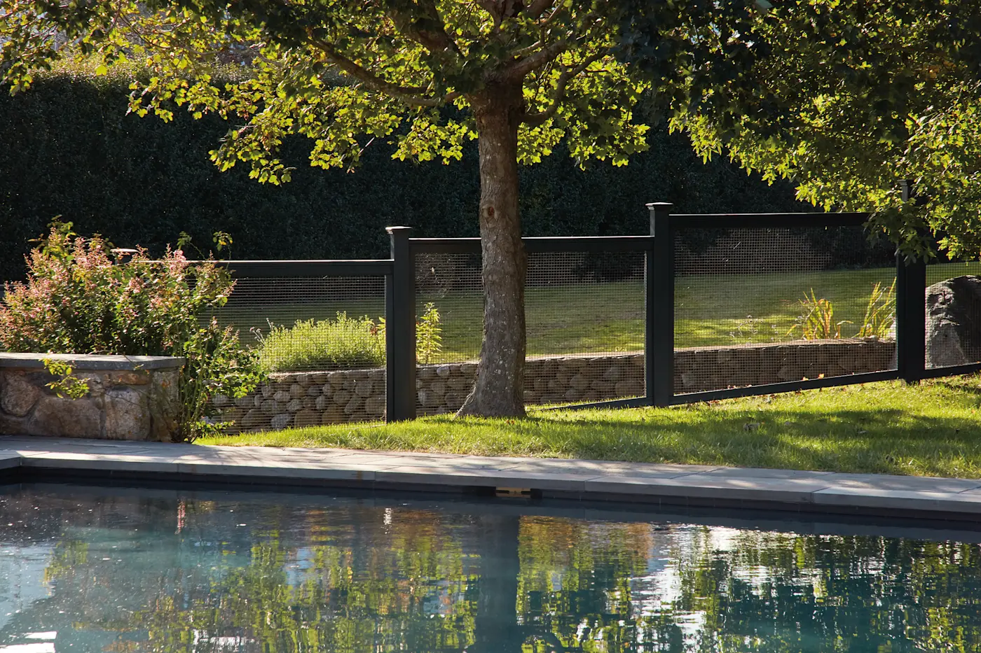 Sag Harbor Fence and Gate Black