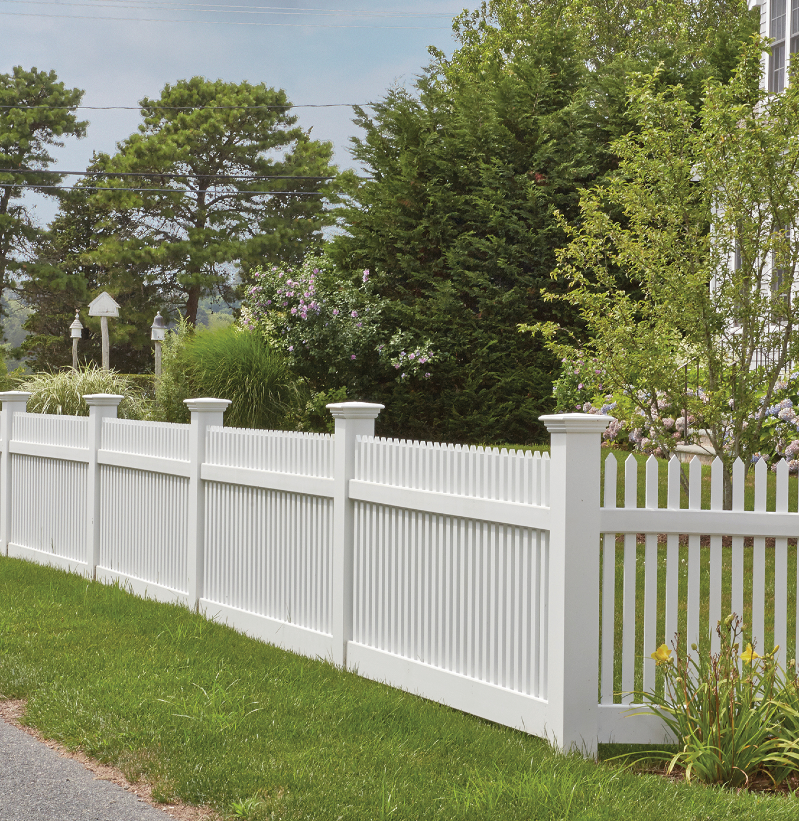 Nantucket Fence | Walpole Outdoors, image size:2704x2781