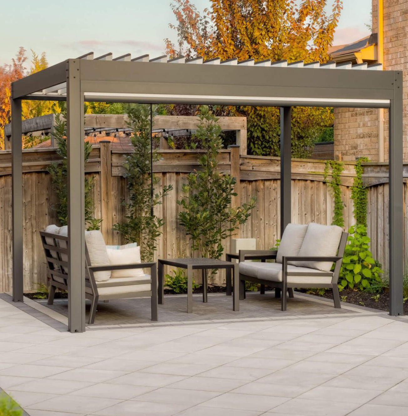 Ambiance Louvered Room - Kit Pergola | Walpole Outdoors
