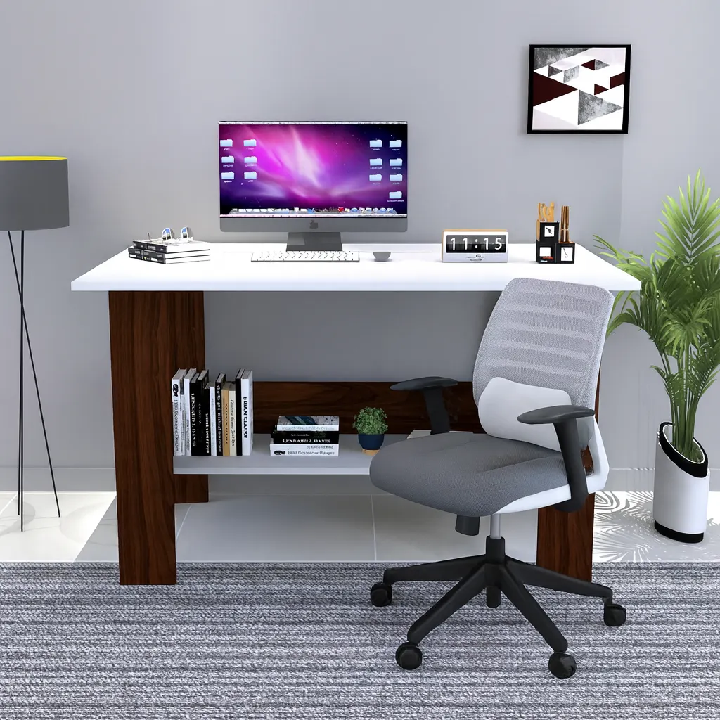 Homiboss Ertiga Engineered Wood Study & Computer Desk thumbnail 3