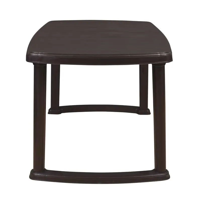 Homiboss Decora Multipurpose Plastic Indoor & Outdoor Table thumbnail 3