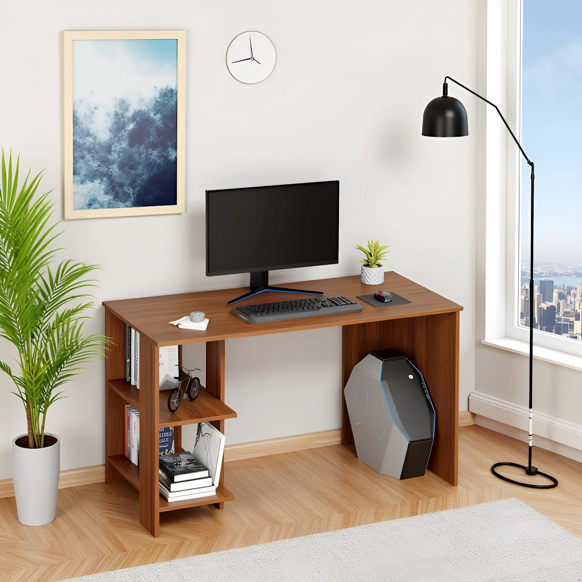 Homiboss Golf Multi-Functional Home Office & Study Desk thumbnail 7