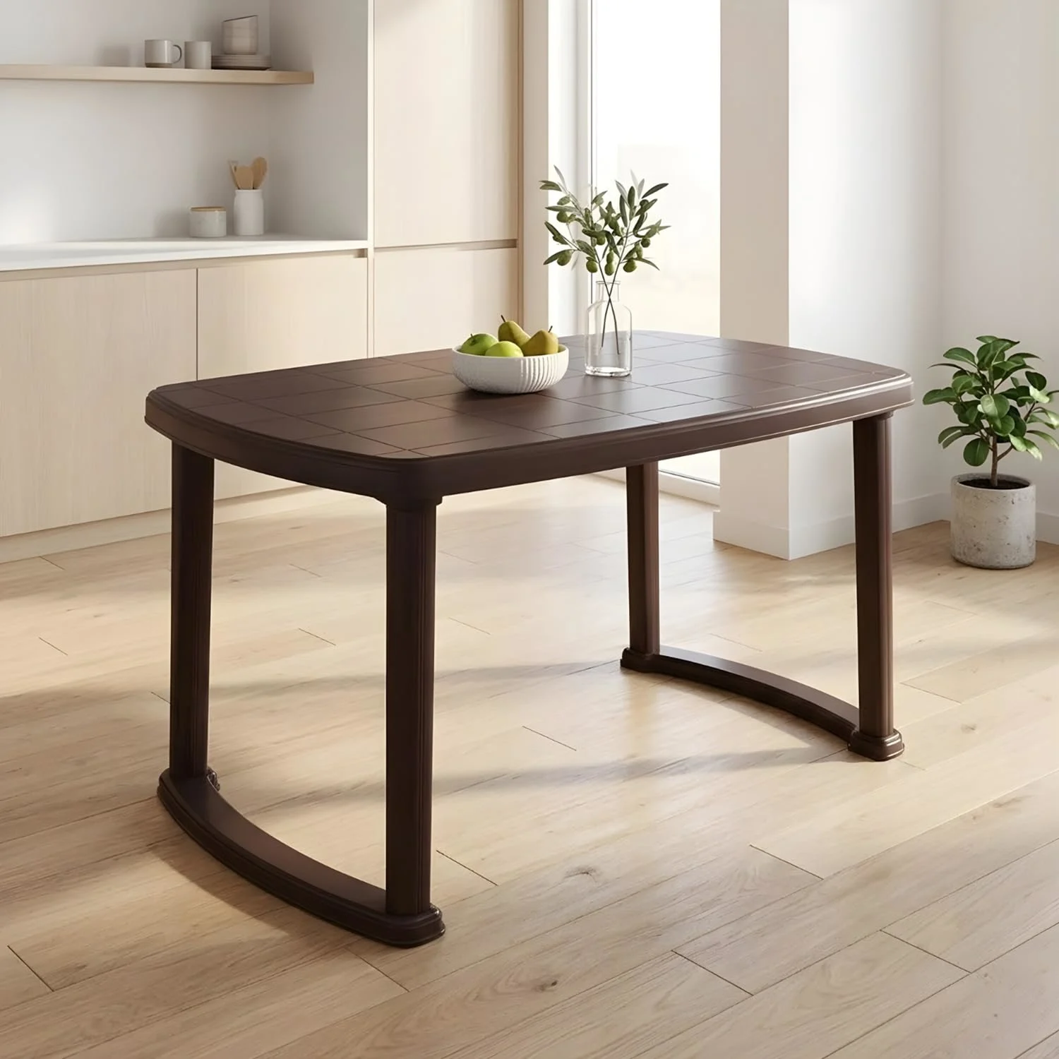 Homiboss Decora Multipurpose Plastic Indoor & Outdoor Table