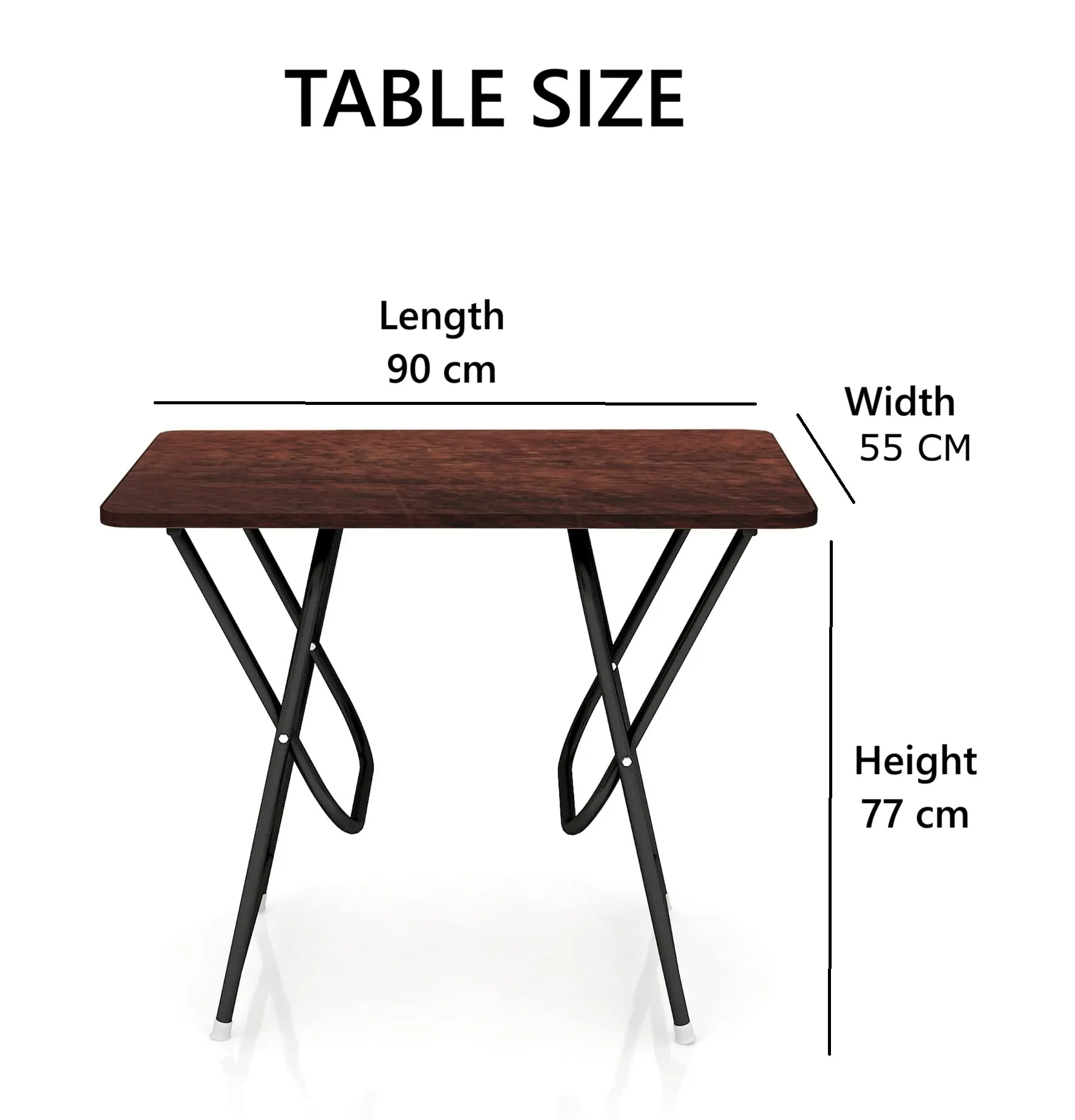 Homiboss Foldable Computer & Study Table for Home & Office thumbnail 4