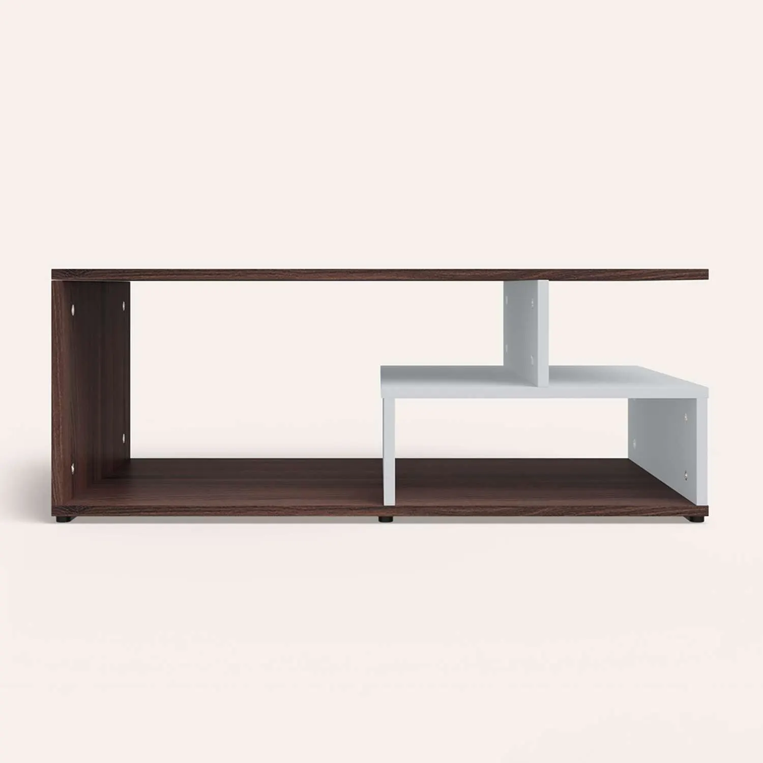 Homiboss CT03 Modern Living Room Center Coffee Table with Open Storage thumbnail 4