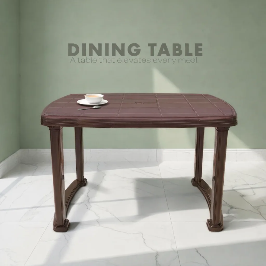 Homiboss Decora Multipurpose Plastic Indoor & Outdoor Table - view 1
