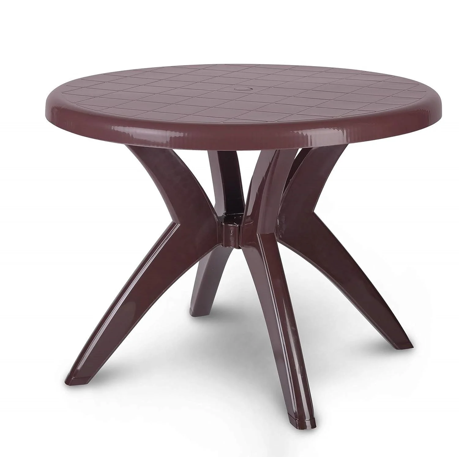Homiboss Magna Heavy-Duty Plastic Indoor & Outdoor Dining Table