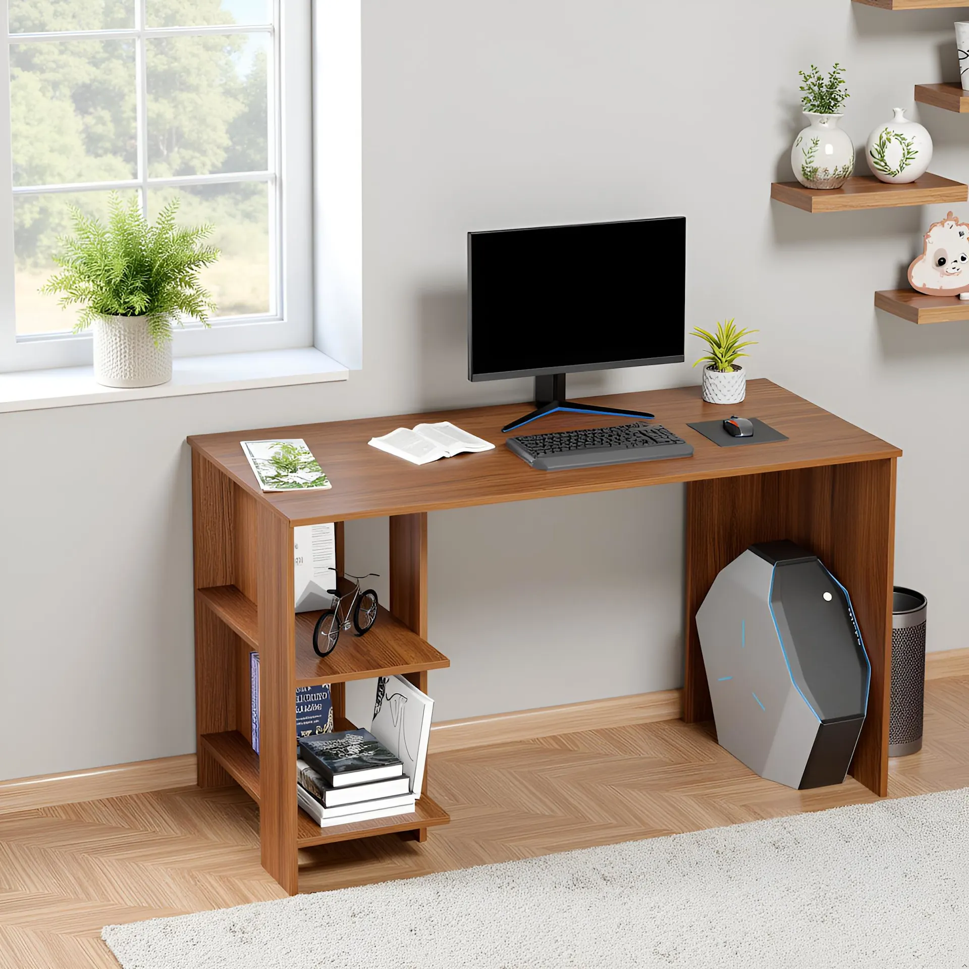 Homiboss Golf Multi-Functional Home Office & Study Desk thumbnail 2