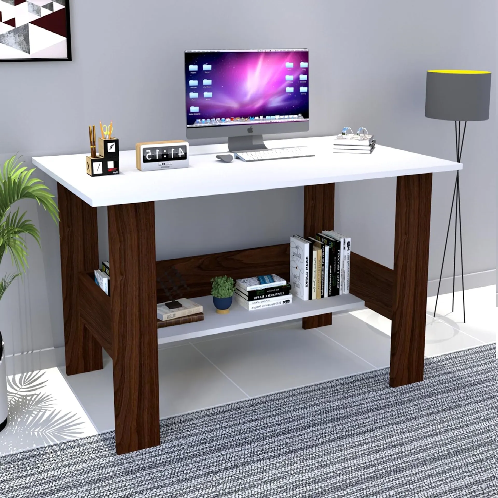 Homiboss Ertiga Engineered Wood Study & Computer Desk thumbnail 7